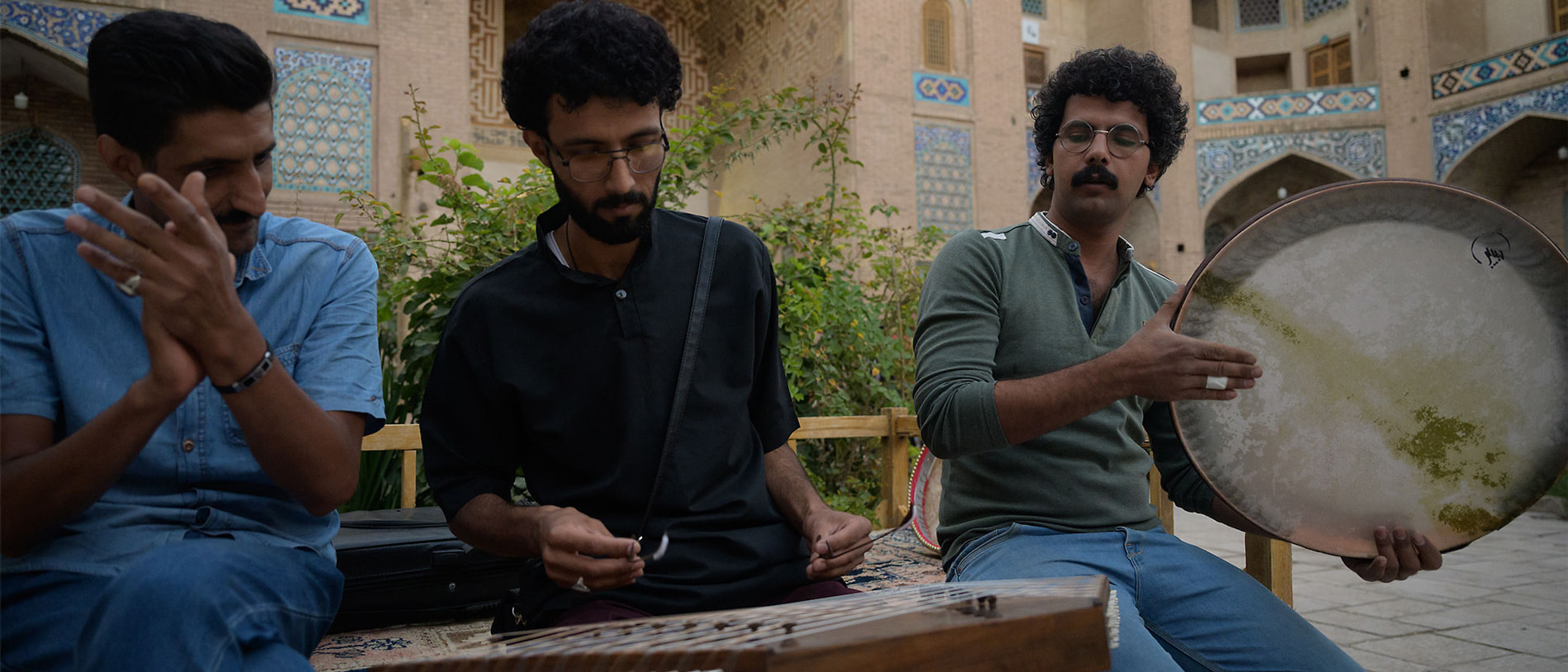 Kerman, Iran, Iranian Music, folklore music, traditional music, caravansary Kerman, Karavansarai Kerman, iranische Musik, Volksmusik